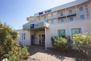 Entrée de l’hébergement