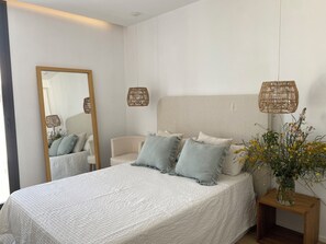 3 bedrooms, desk, iron/ironing board, travel cot - Stunning penthouse with private pool and barbeque in Jesús (ibiza)