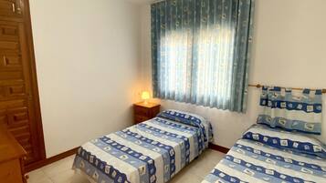 3 slaapkamers, beddengoed