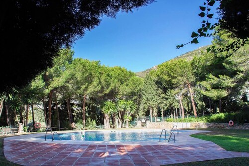 Beautiful house with garden & views in Mijas