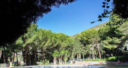 Beautiful house with garden & views in Mijas