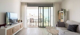 Mediterranean apartment with sea views in Mijas. Enjoy a stylish experience at this beautiful Mediterranean apartment with high qualities and breathtaking views of the Mediterranean Sea.