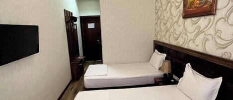 Kamar Standar | 1 kamar tidur, kedap suara, dan seprai linen