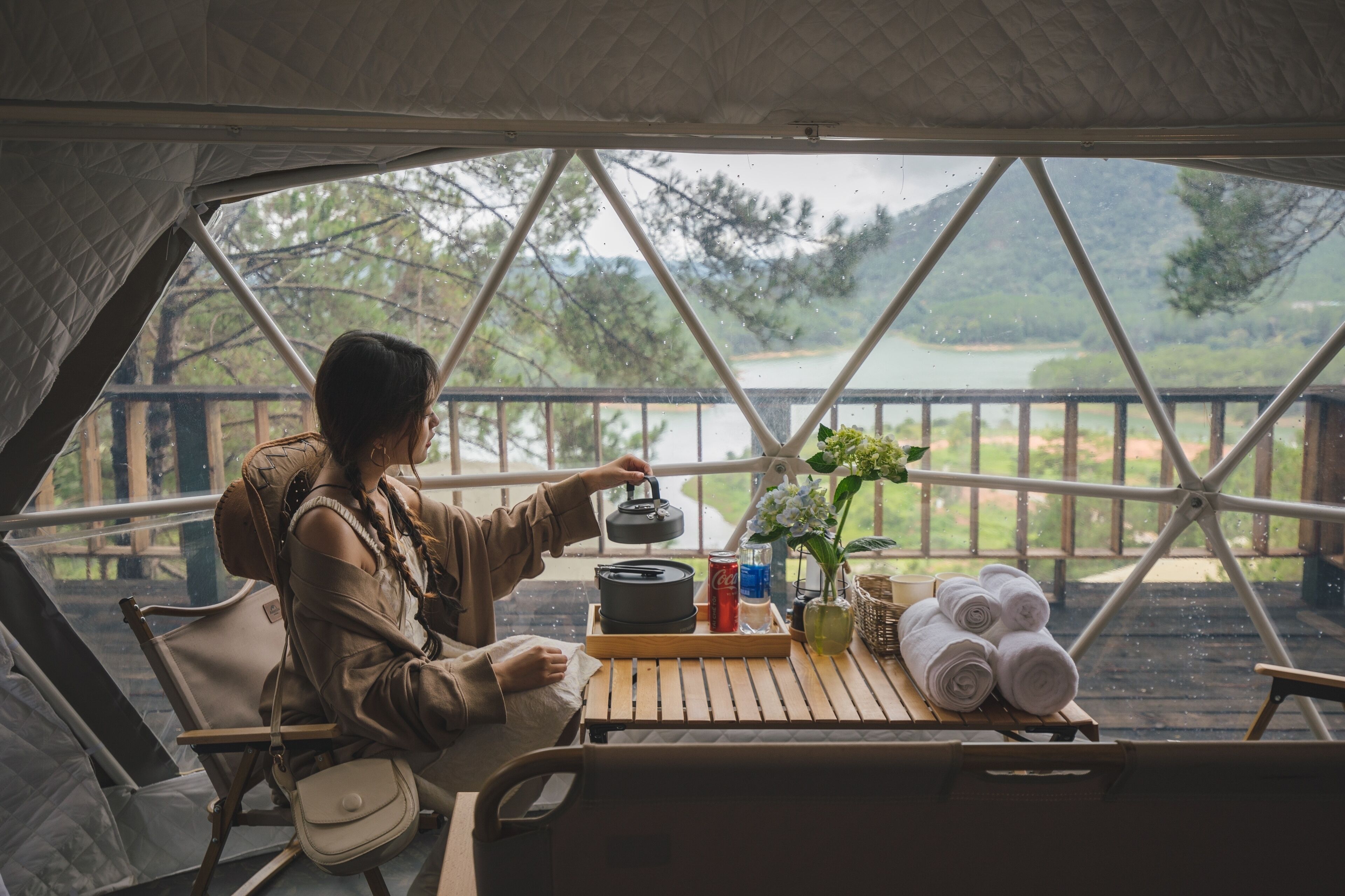 Grand Bungalow, 1 Bedroom, Lake View, Lakeside | Terrace/patio