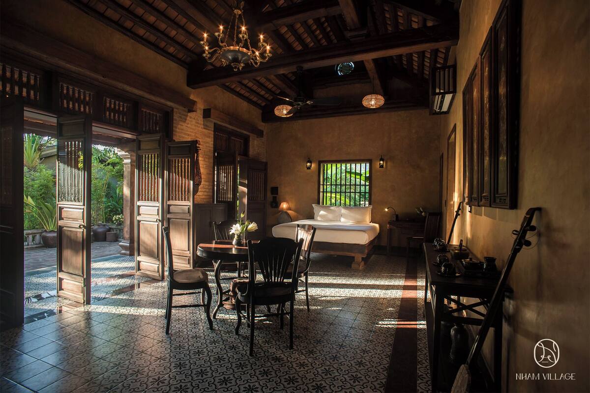 Thoc Quadruple House (King bed + Twin beds) | มินิบาร์ฟรีบางอย่าง, ตู้นิรภัยในห้องพัก, โต๊ะทำงาน