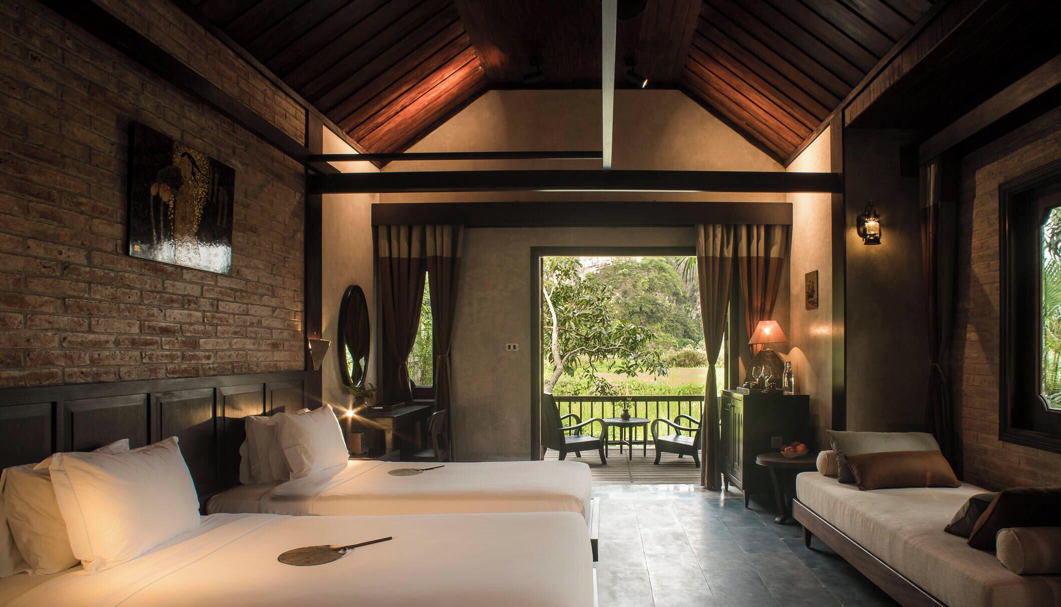 Ferienhaus, 2 Einzelbetten (Lua) | Minibar (mit einigen kostenlosen Artikeln), Zimmersafe, Schreibtisch