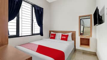 標準雙人房 | 書桌、免費 Wi-Fi、床單