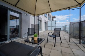 Terrace/patio - Kościuszki 142B | Fashionable Apartment | Parking (Wroclaw)