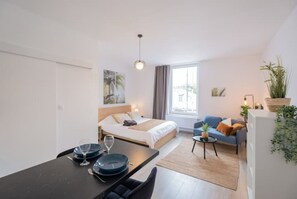 1 slaapkamer, beddengoed