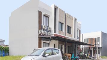 Fassade der Unterkunft