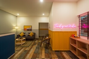 Sitzecke in der Lobby