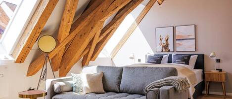 Suite | Area soggiorno | TV 50 pollici con canali satellitari