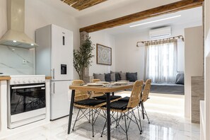 Luxury Villa, Hot Tub, Garden View | Private kitchen | Electric kettle, paper towels - Naxian Serenity Suites  (Naxos)