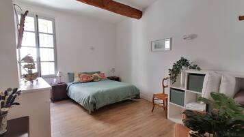 1 bedroom, iron/ironing board, free WiFi, bed sheets