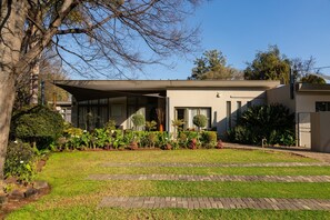 Voorkant van accommodatie