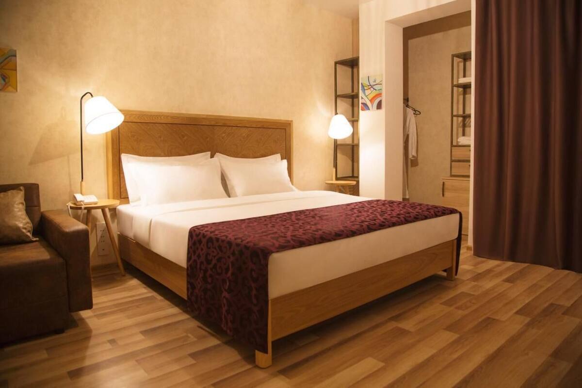 Chambre Double Deluxe | Coin séjour