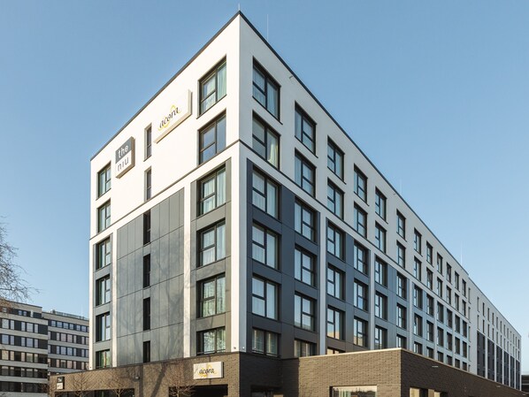 Voorkant van accommodatie