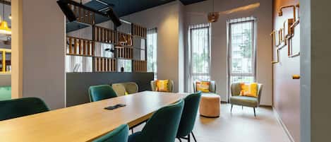 Sala de estar en el lobby