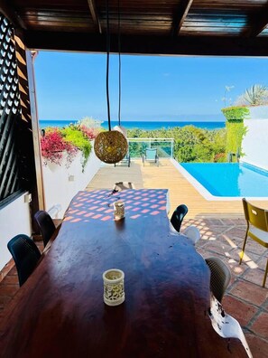 Outdoor dining - Piece of Paradise in Las Terrenas (Las Terrenas)