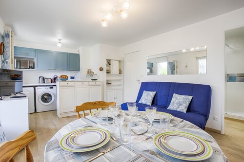 Appt T3 Refait à Neuf au Rez-de-jardin. Accès Direct Plage et à la Promenade MP