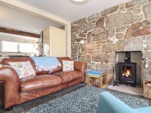 Living area - Mermaid Cottage (Penzance)