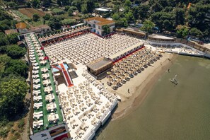 Privatstrand, kostenloser Shuttle zum Strand, Strandbar