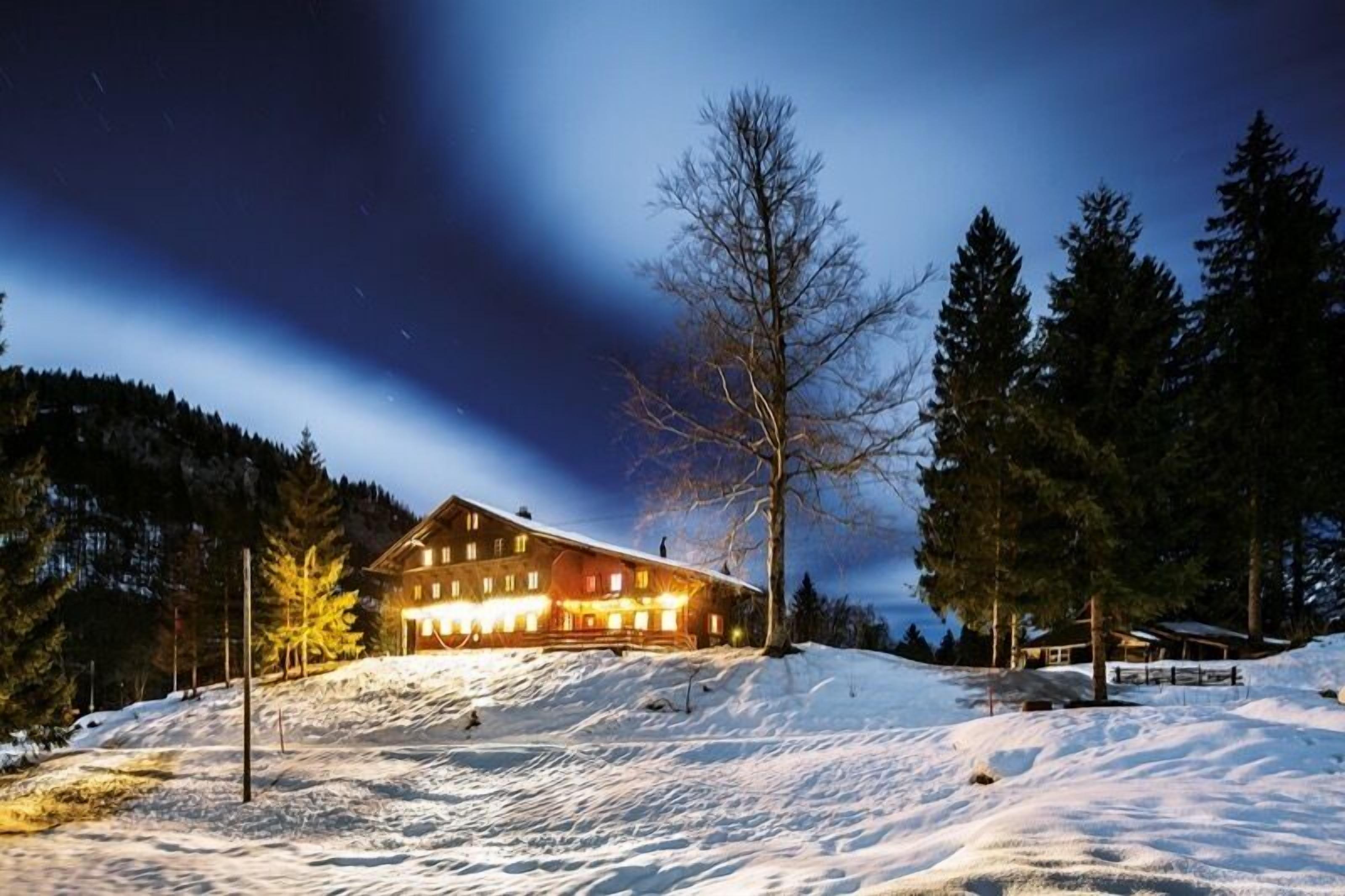 Façade de l’hébergement