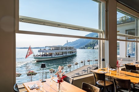Restaurant. Hotel Terrasse am See