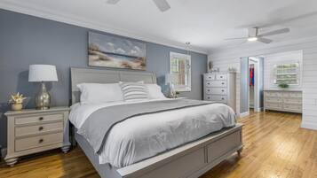 4 bedrooms, iron/ironing board, travel crib, WiFi