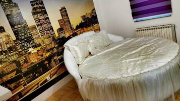 Apartemen | 2 kamar tidur, Wi-Fi gratis, dan seprai linen