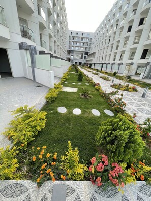 Overnattingsstedets uteområder