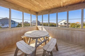 Dining - Oceanside Frisco Home w/ Hot Tub, Elevator, Game Room, and Nearby Beach Access (Frisco)