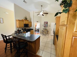 Fridge, microwave, oven, stovetop - HAMILTON’S! LAKE ESCAPE! NEW LISTING! 2007 HOME WITH 2010 PONTOON!ON THE WATER!  (Hot Springs)