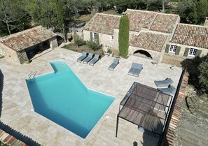 Outdoor pool - Stunning villa with swimming pool in Bonnieux - Luberon (Bonnieux)