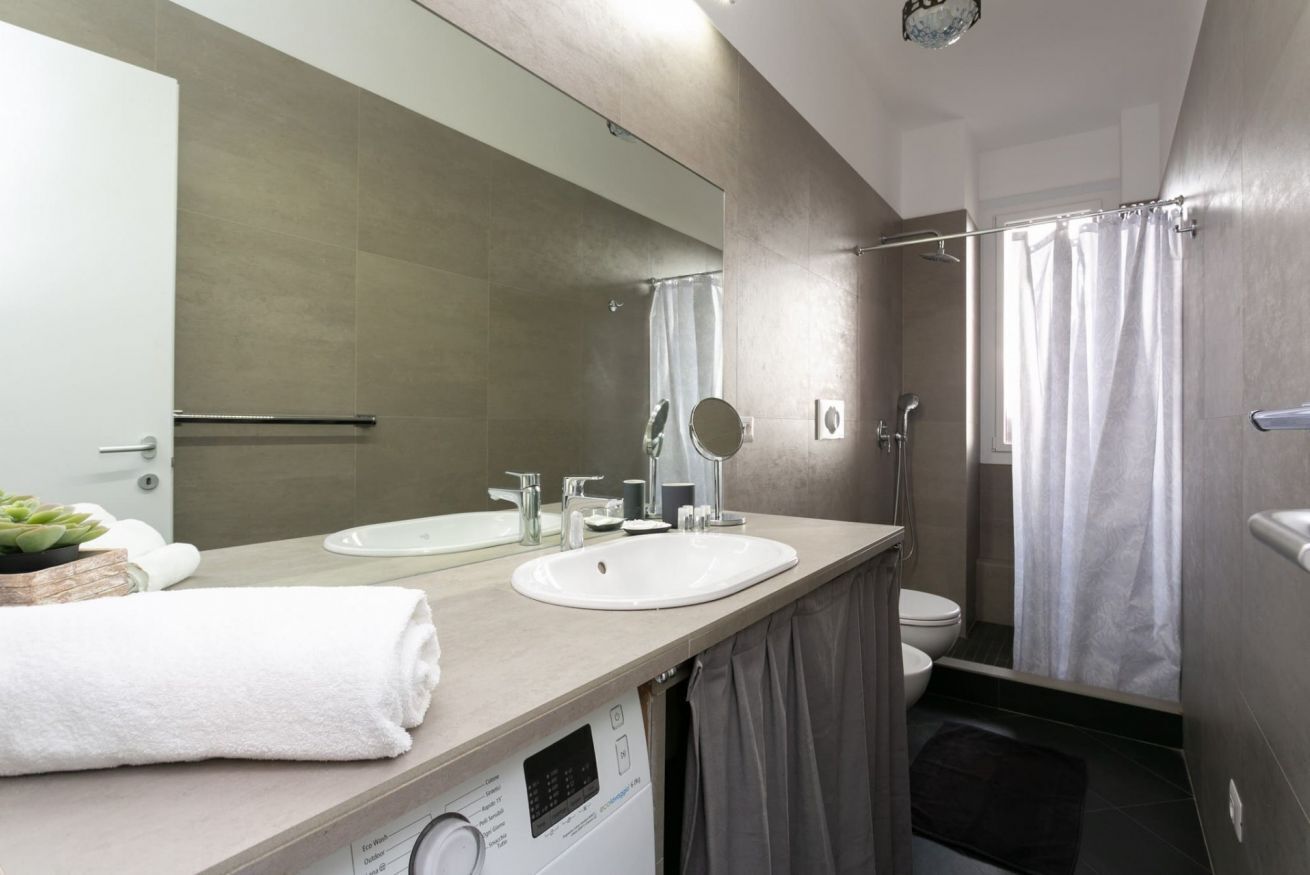Een douche, een bidet