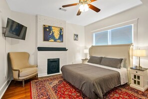 2 bedrooms, iron/ironing board, travel crib, WiFi