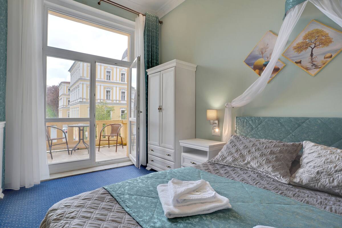 Chambre Double Deluxe | Wi-Fi gratuit, draps fournis
