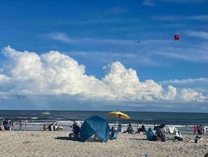 Beach nearby, beach towels