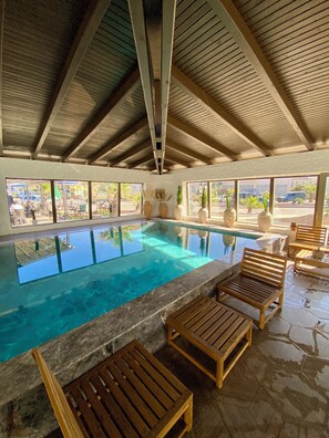 Indoor pool - Cumbalıca Garden Hotel (Cesme)