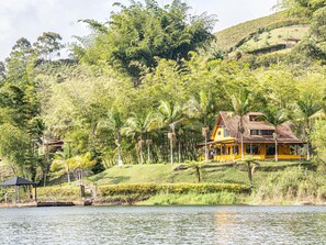 Fassade der Unterkunft