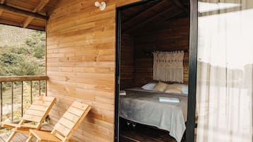 Comfort Chalet | Premium bedding, pillowtop beds, individually furnished, desk