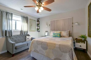 2 bedrooms, iron/ironing board, free WiFi, bed sheets