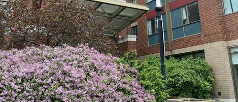 Façade de l’hébergement