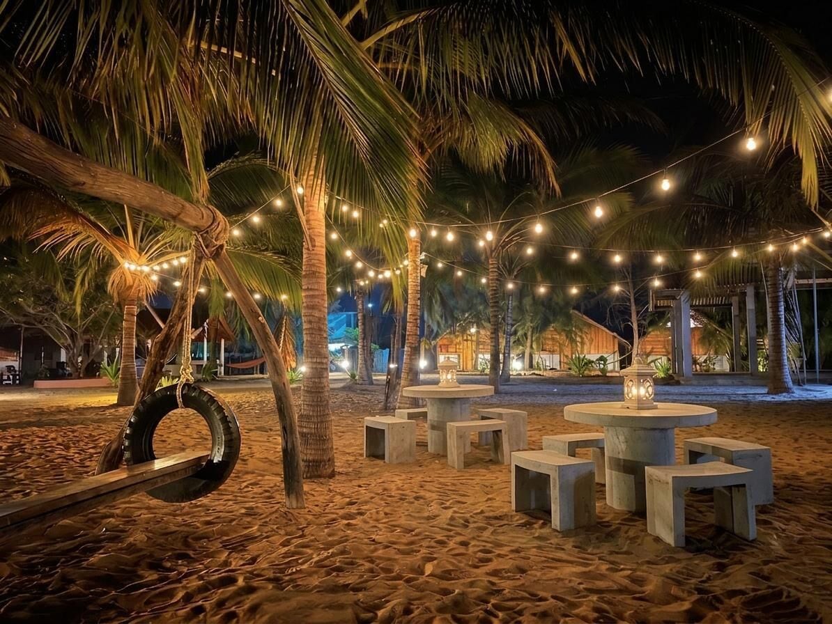 Udendørs spisemuligheder