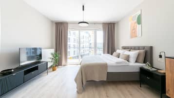 1 bedroom, soundproofing, free WiFi, bed sheets