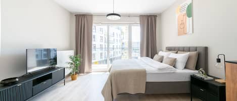 Standaard kamer (+) | 1 slaapkamer, geluiddichte muren, gratis wifi, beddengoed