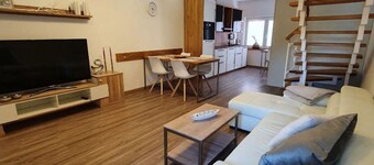 Vacation home 54 Husum + sauna gg. Fee