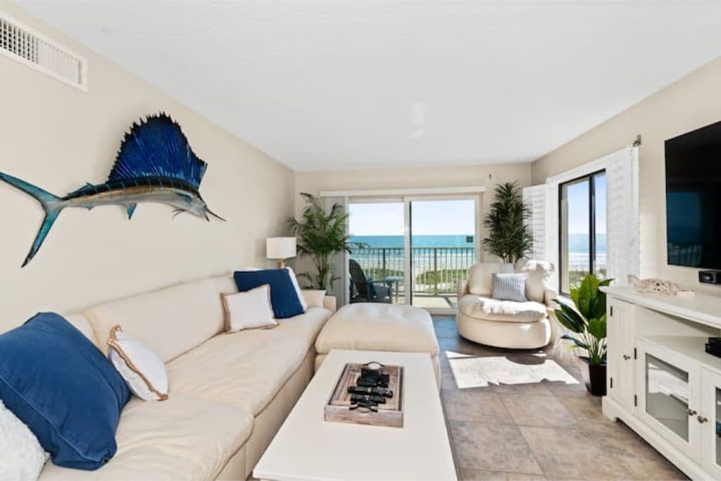 Smart-tv, een dvd-speler, boeken en een muziekbibliotheek