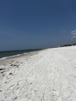 Sun loungers, beach towels