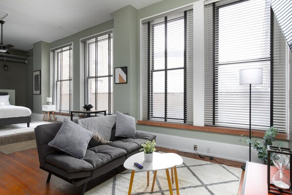 Smart TV - Cozy Loft- Walk to UAB Hospital + Remote Workspace (birmingham)